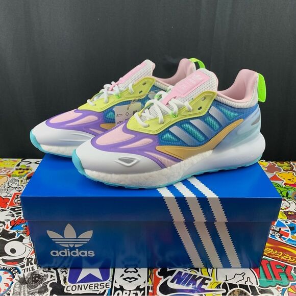 Adidas ZX 2K Boost 2.0 Multicolor 6Y / 7.5 Womens - Picture 1 of 15